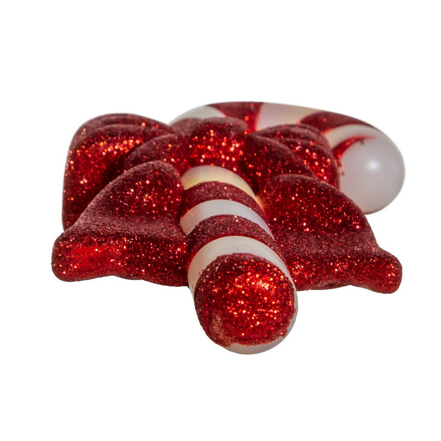 2' Battery Operated 5-Piece Candy Cane LED light Set