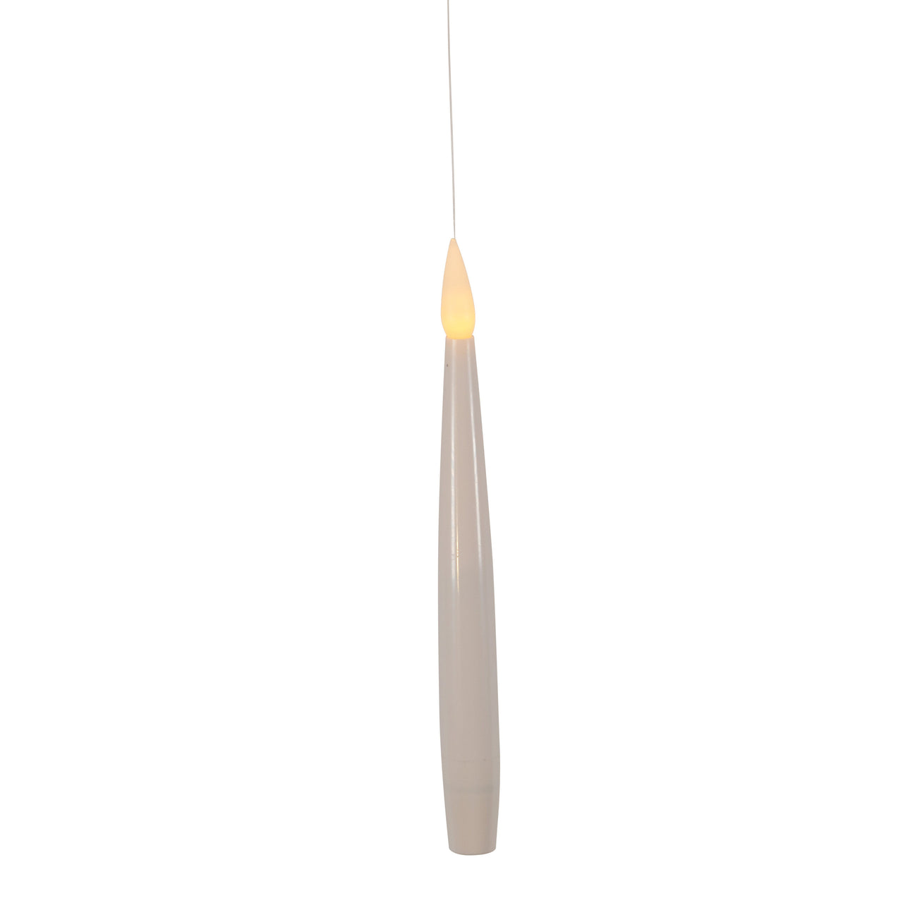 6" 10-Piece Battery-Operated Floating Candle String Ornament