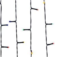 11.75' Battery Operated 48L Multicolor Multifunction LED Jingle Bright™ Light Set In PDQ