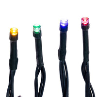 23.75' Battery Operated 96L Multicolor Multifunction LED Jingle Bright™ Light Set In PDQ