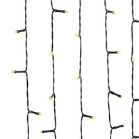23.75' Battery Operated 96L Warm White Multifunction LED Jingle Bright™ Light Set In PDQ