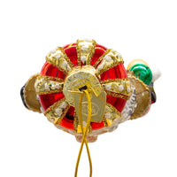 Bellissimo Glass King Nutcracker Ornament
