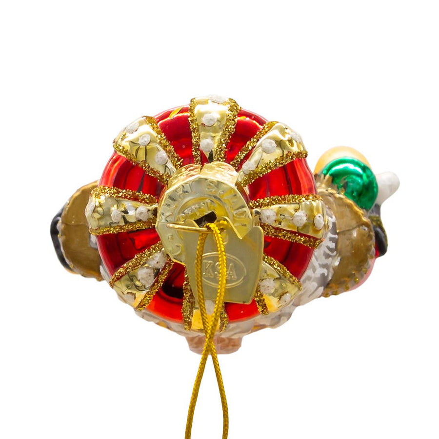 Bellissimo Glass King Nutcracker Ornament