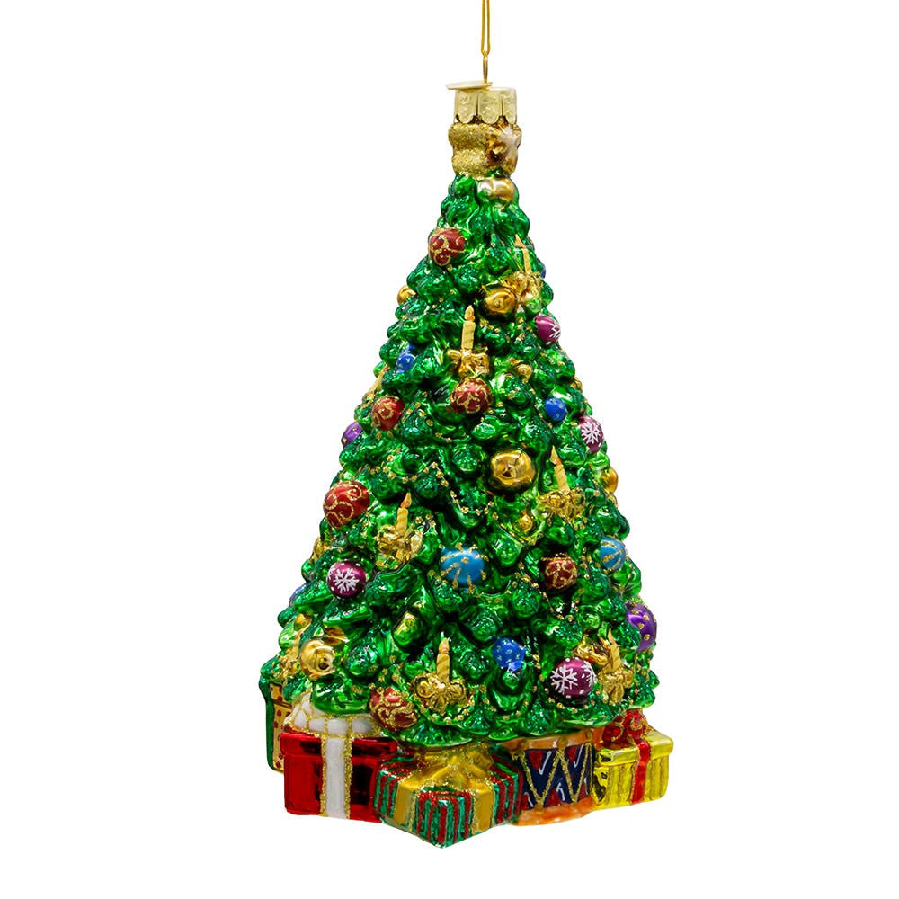 Bellissimo Glass Christmas Tree Ornament