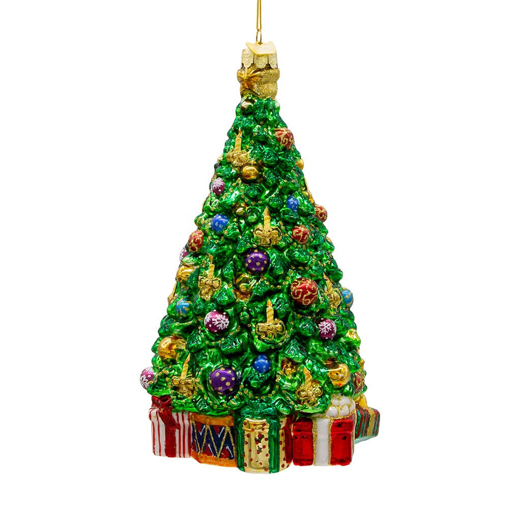 Bellissimo Glass Christmas Tree Ornament