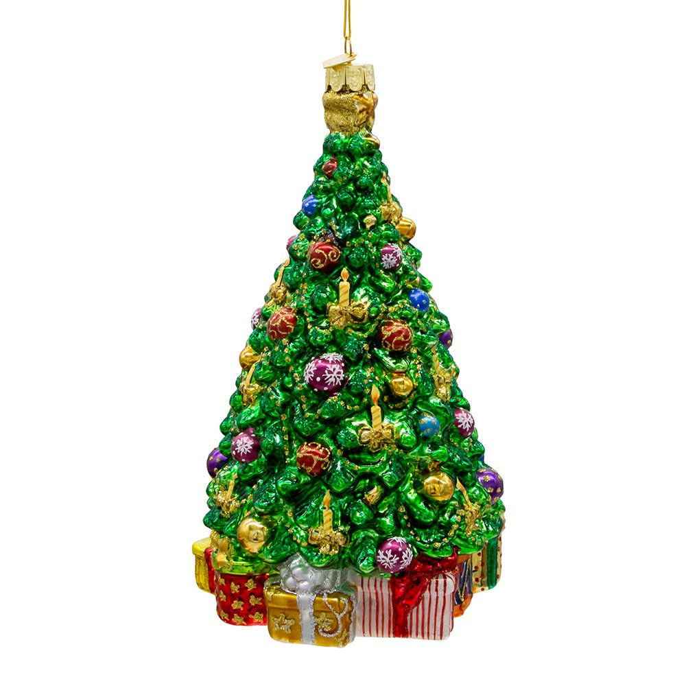 Bellissimo Glass Christmas Tree Ornament