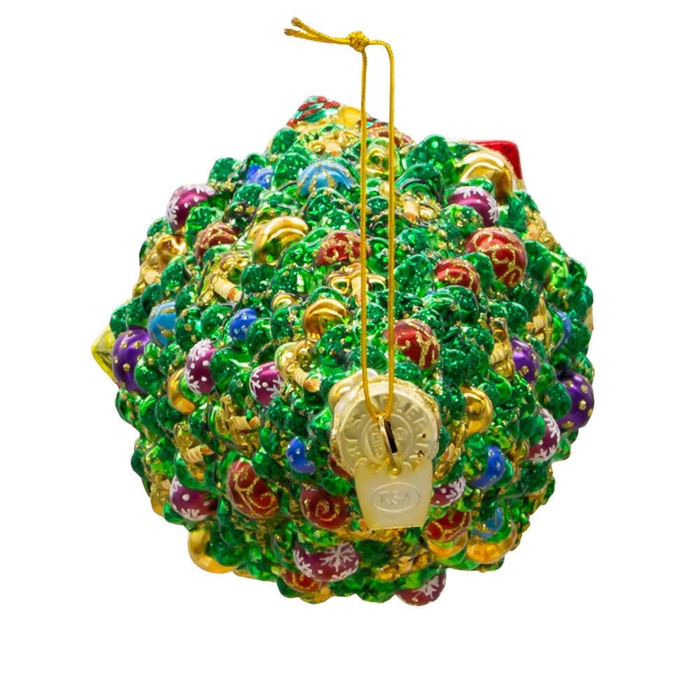 Bellissimo Glass Christmas Tree Ornament