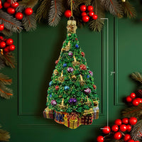 Bellissimo Glass Christmas Tree Ornament