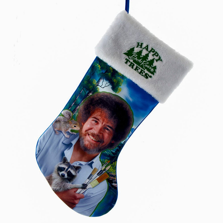 Bob Ross® "Happy Trees" Stocking