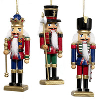5“ Classic Wooden Nutcracker Ornaments