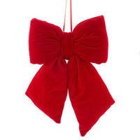 Large Red Bow With Hanger