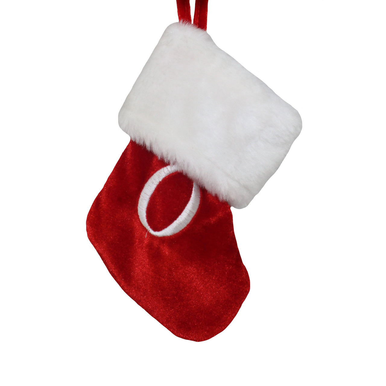 Monogrammed "O" Miniature Stocking