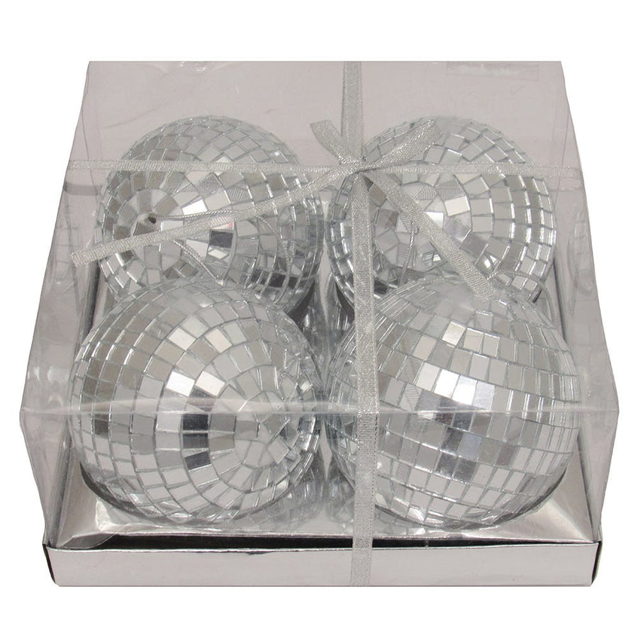 Mirrored Disco Ball Glass Ornaments