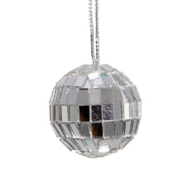 1.25“ Petite Treasures Mirrored Disco Ball Glass Ornaments