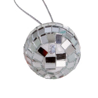 1.25“ Petite Treasures Mirrored Disco Ball Glass Ornaments