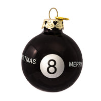 40MM Pool Ball Glass Ornaments