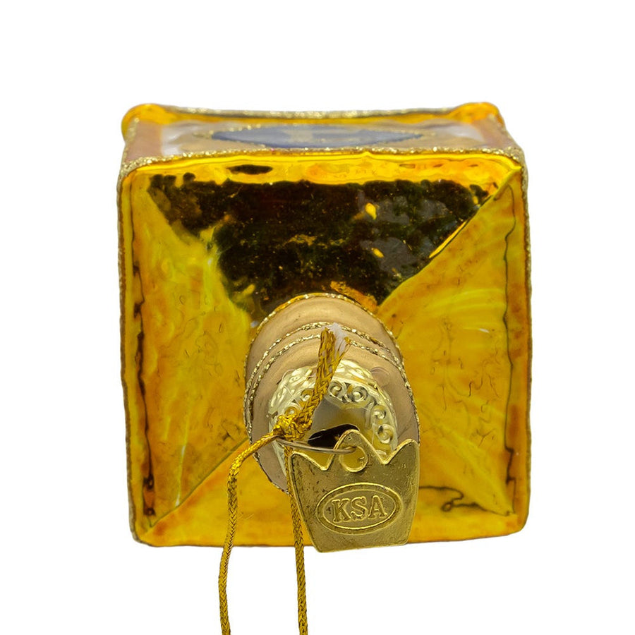Noble Gems™ Glass Jewish Dreidel Ornament