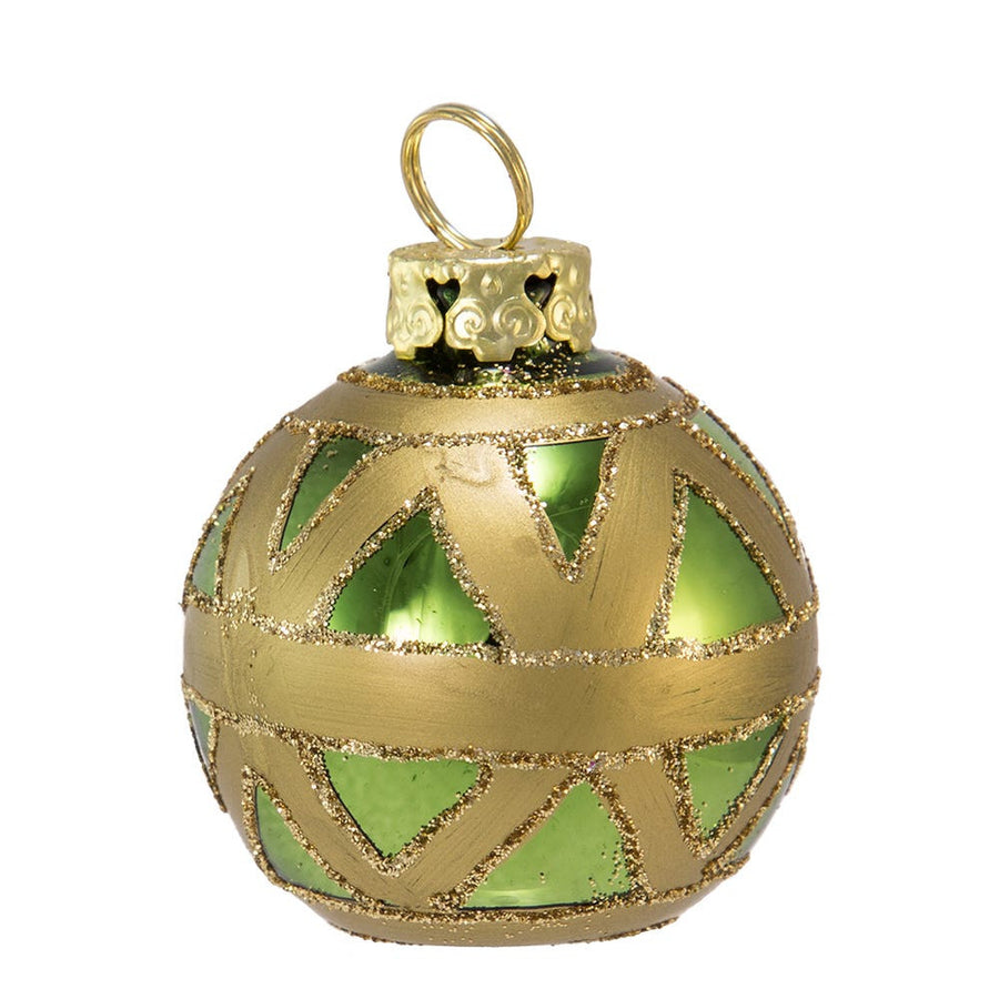 Glass Ball Ornaments Place Card Holders