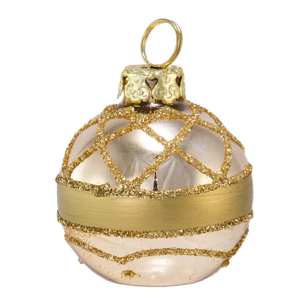 Glass Ball Ornaments Place Card Holders