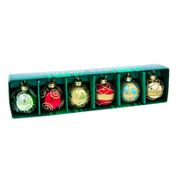 Glass Ball Ornaments Place Card Holders