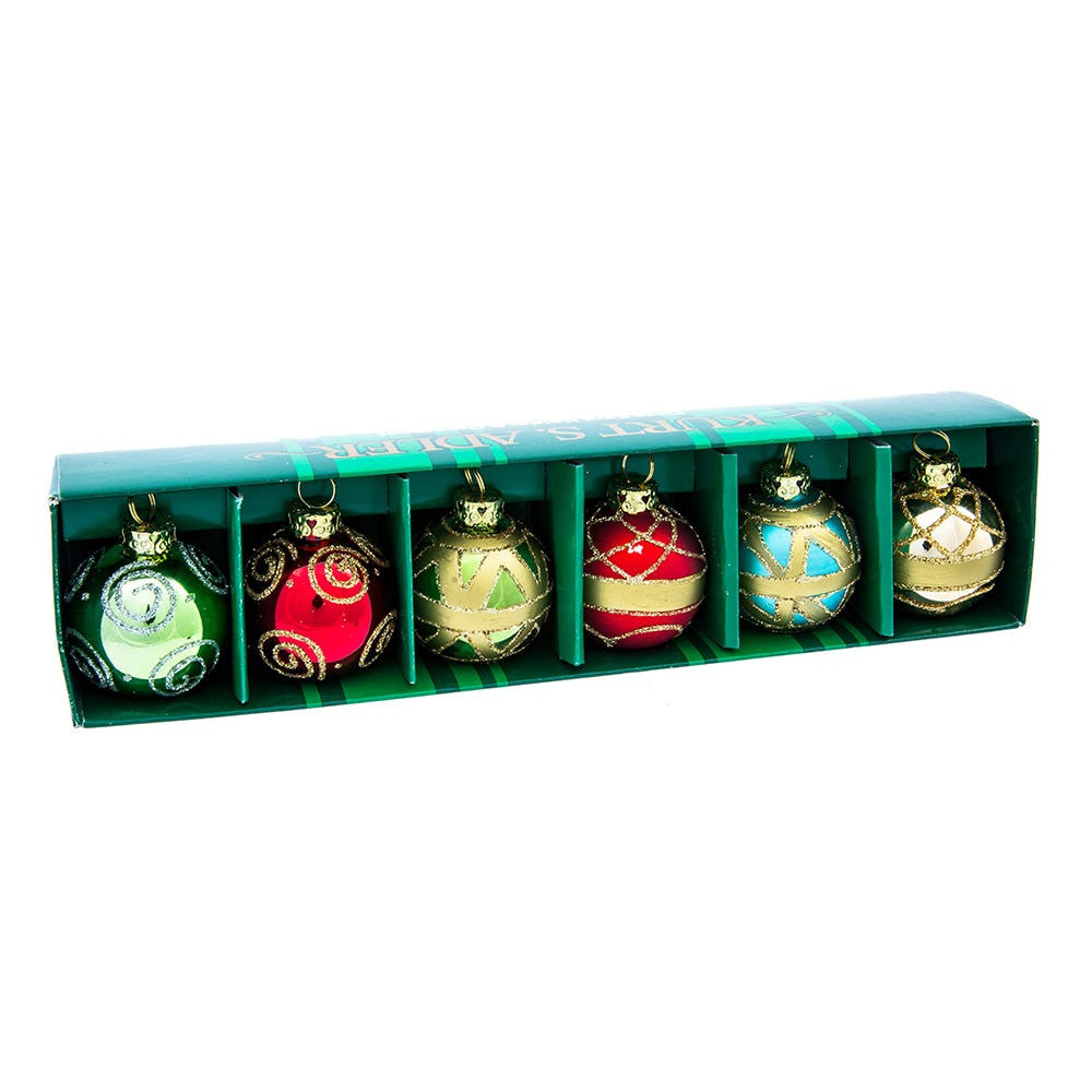 Glass Ball Ornaments Place Card Holders