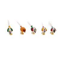 Early Years Glass Bird Clip-On Ornaments