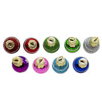 Miniature Decorated Glass Ball Ornaments