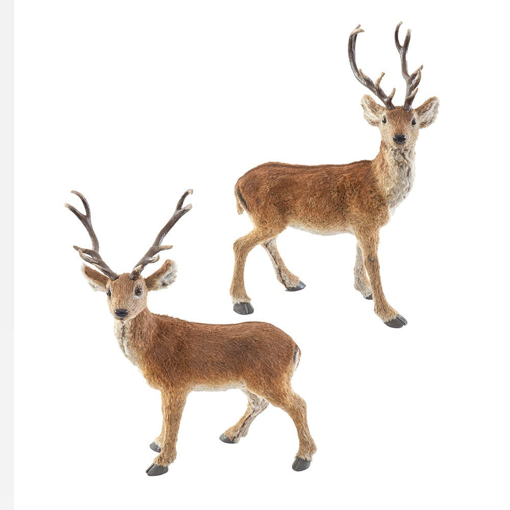Standing Brown Deer Table Pieces