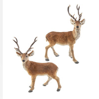 Standing Brown Deer Table Pieces