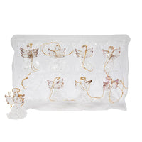 Spun Glass Angel Ornaments