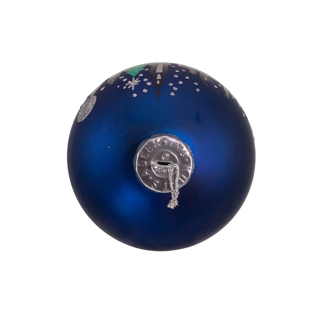 New York City Glass Ball Ornament