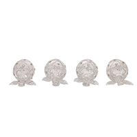 Clear Glass Angel Ornaments
