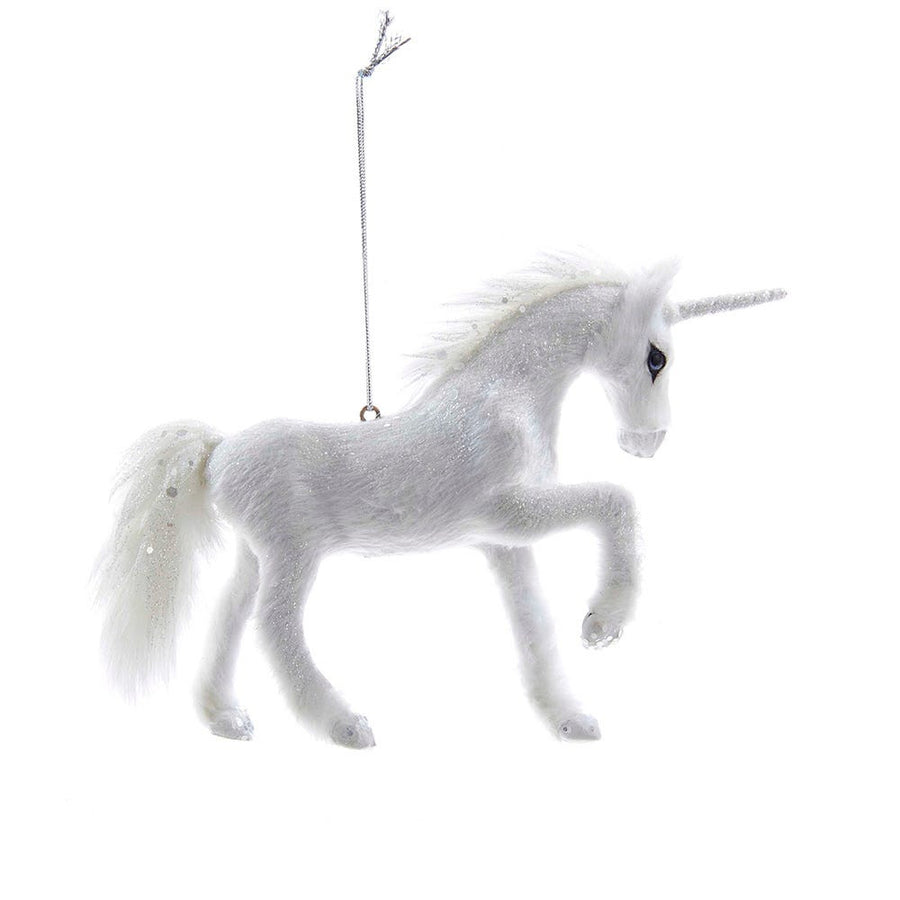 Plush Unicorn Ornament