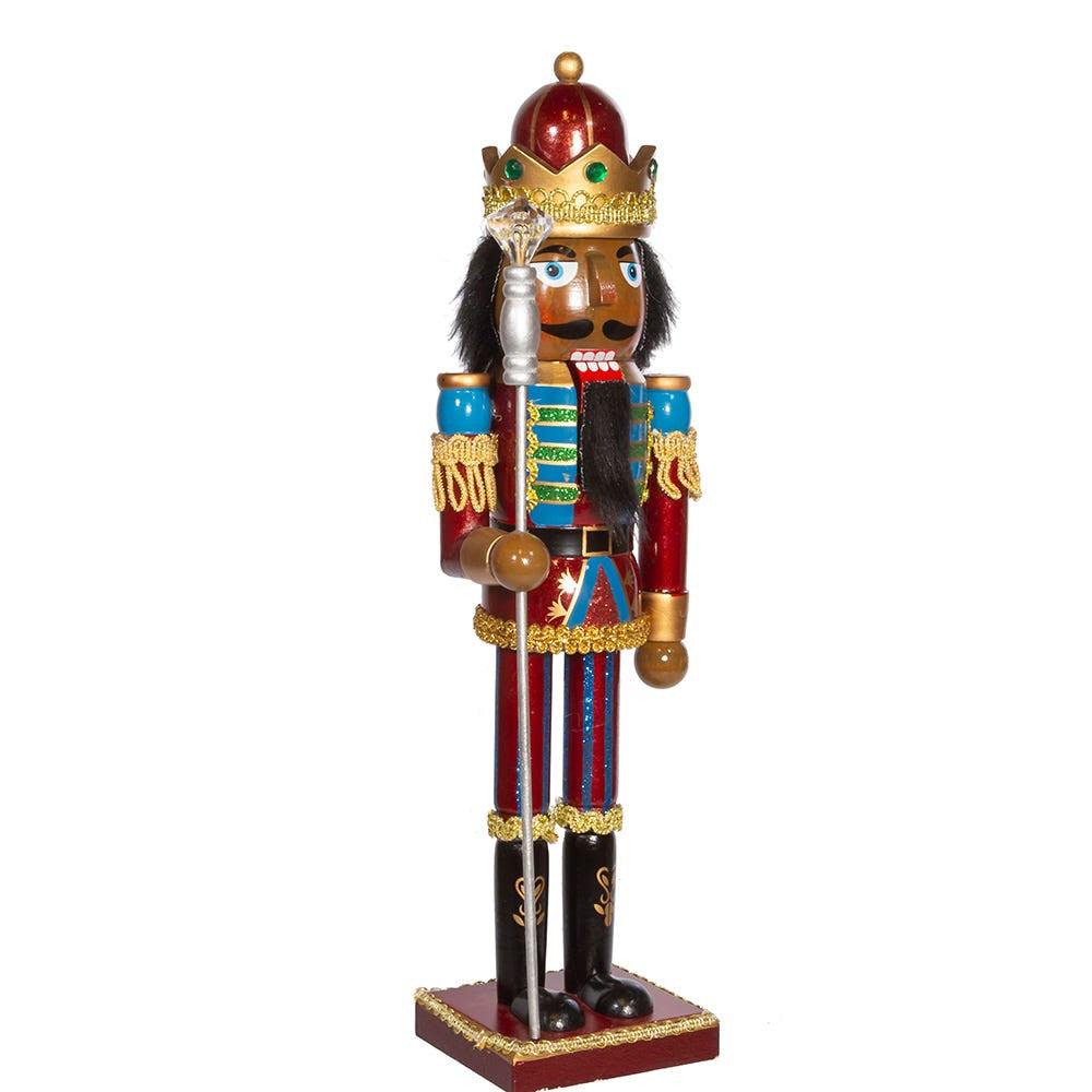 15" African American King Nutcracker