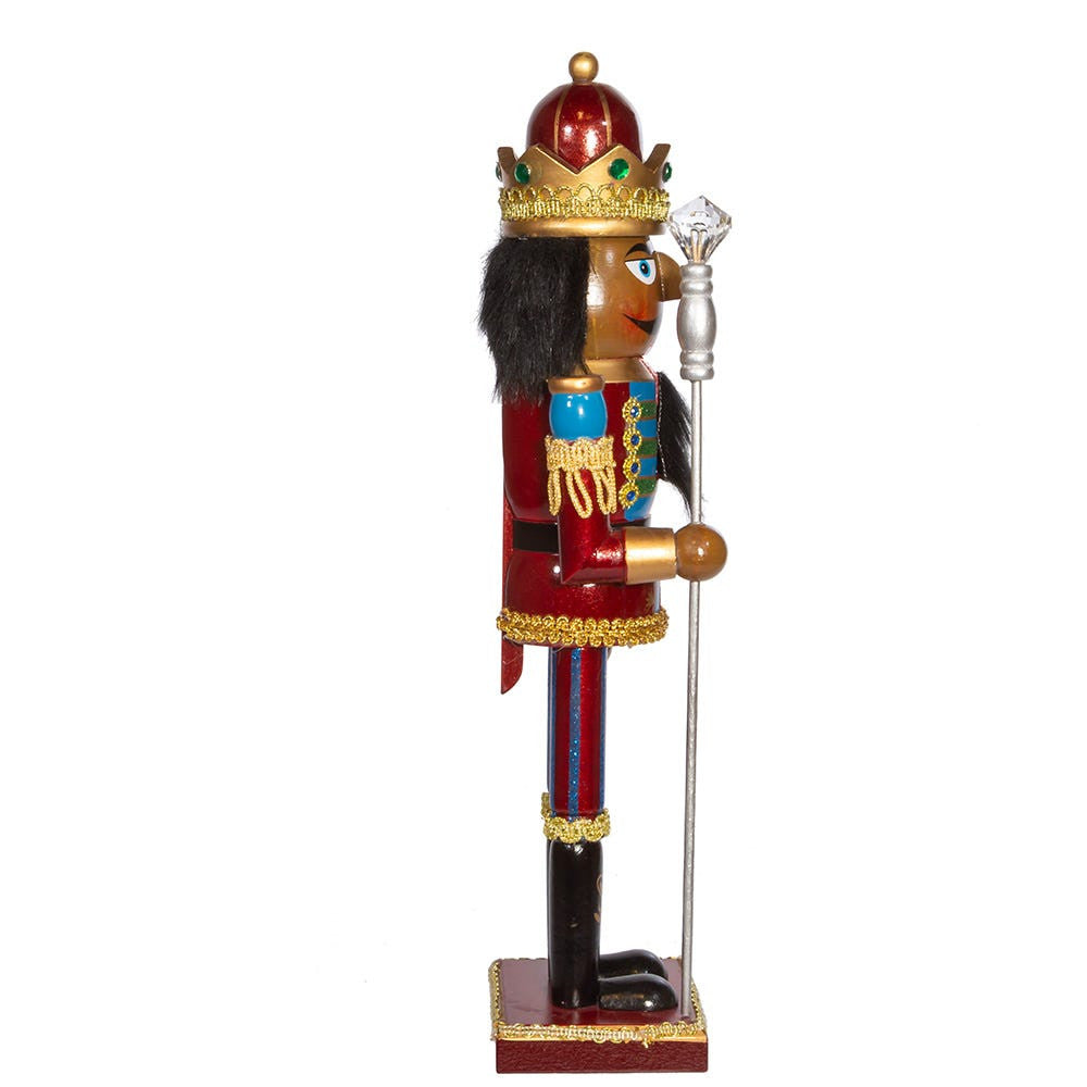 15" African American King Nutcracker