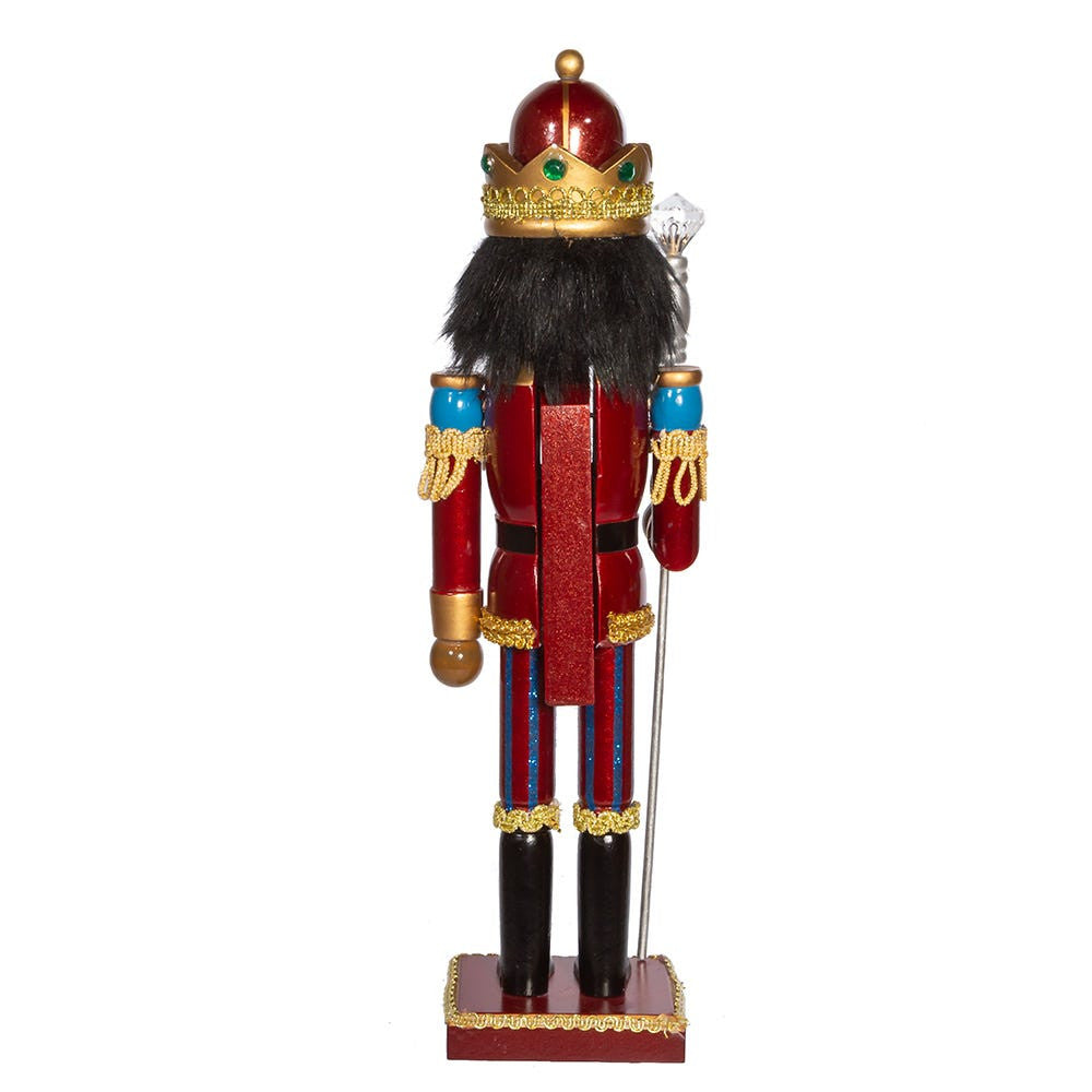 15" African American King Nutcracker
