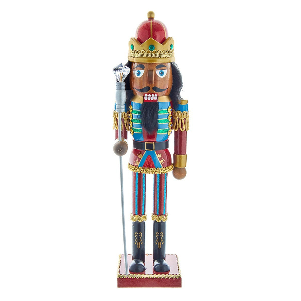 15" African American King Nutcracker