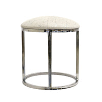 Sacha Safari Cowhide Stool