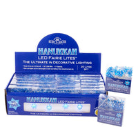 9' Battery Operated 20L Hanukkah LED Fairy Light Sets