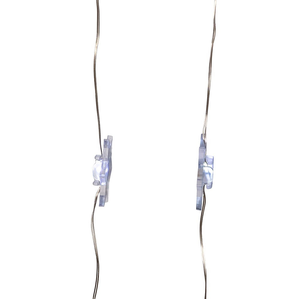 9' Battery Operated 20L Star Of David LED Fairy Light Set