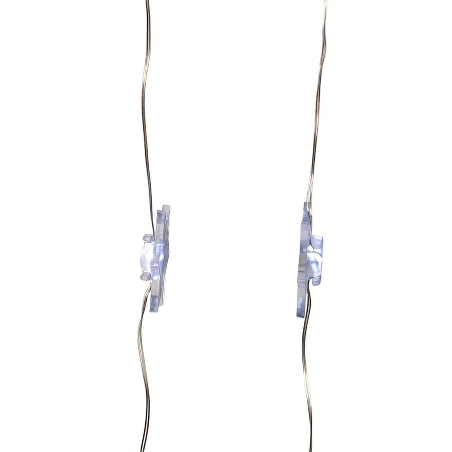 9' Battery Operated 20L Star Of David LED Fairy Light Set