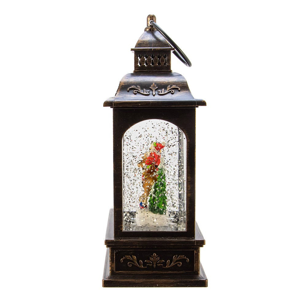 9“ Santa LED Lantern With Motion
