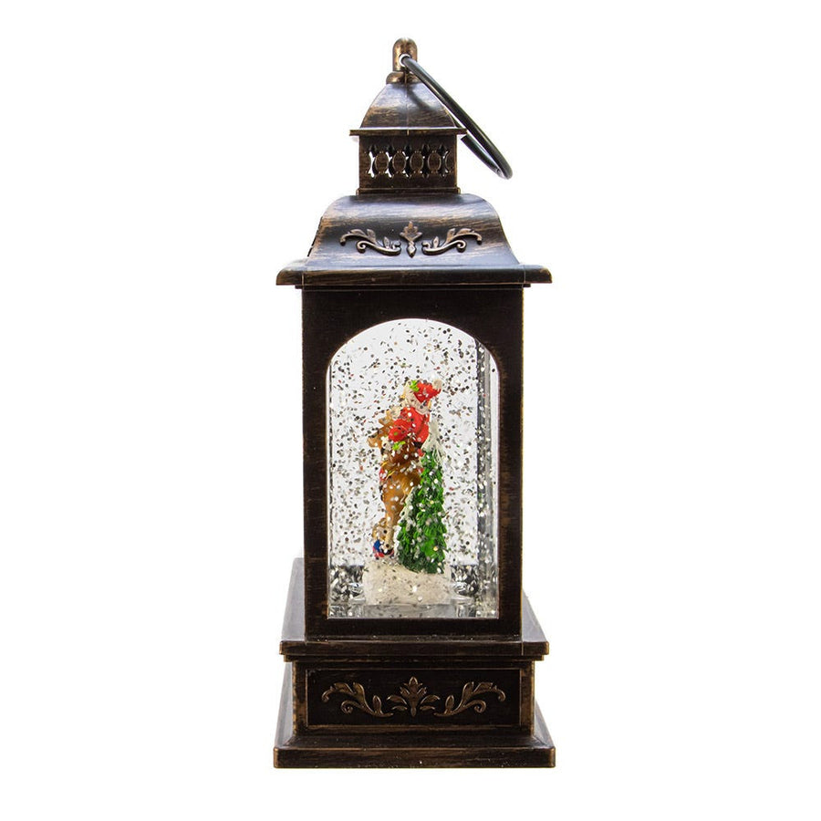 9“ Santa LED Lantern With Motion