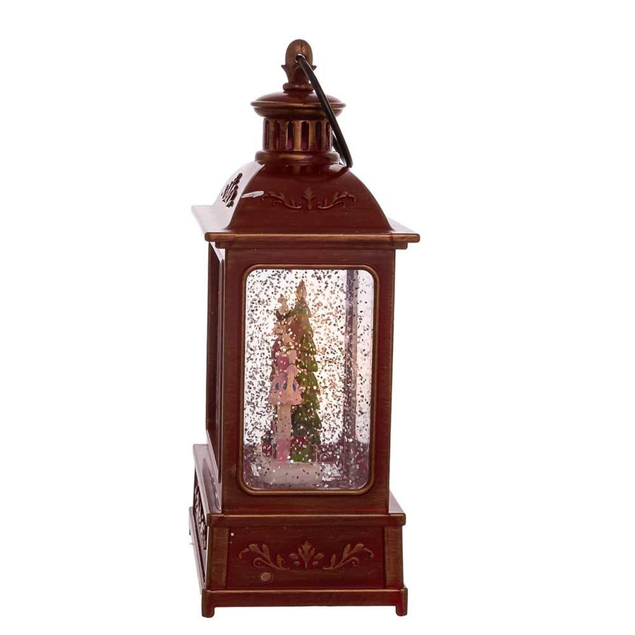 8“ Battery-Operated Nutcracker Swirl Water Lantern