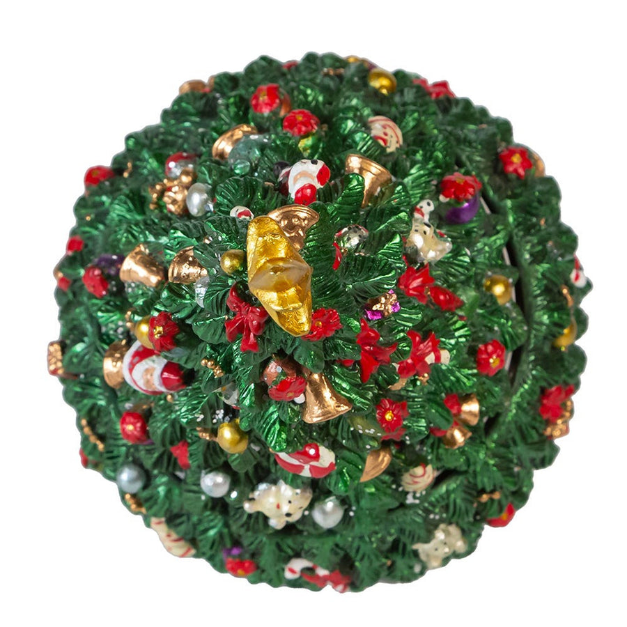 Christmas Tree Revolving Music Box