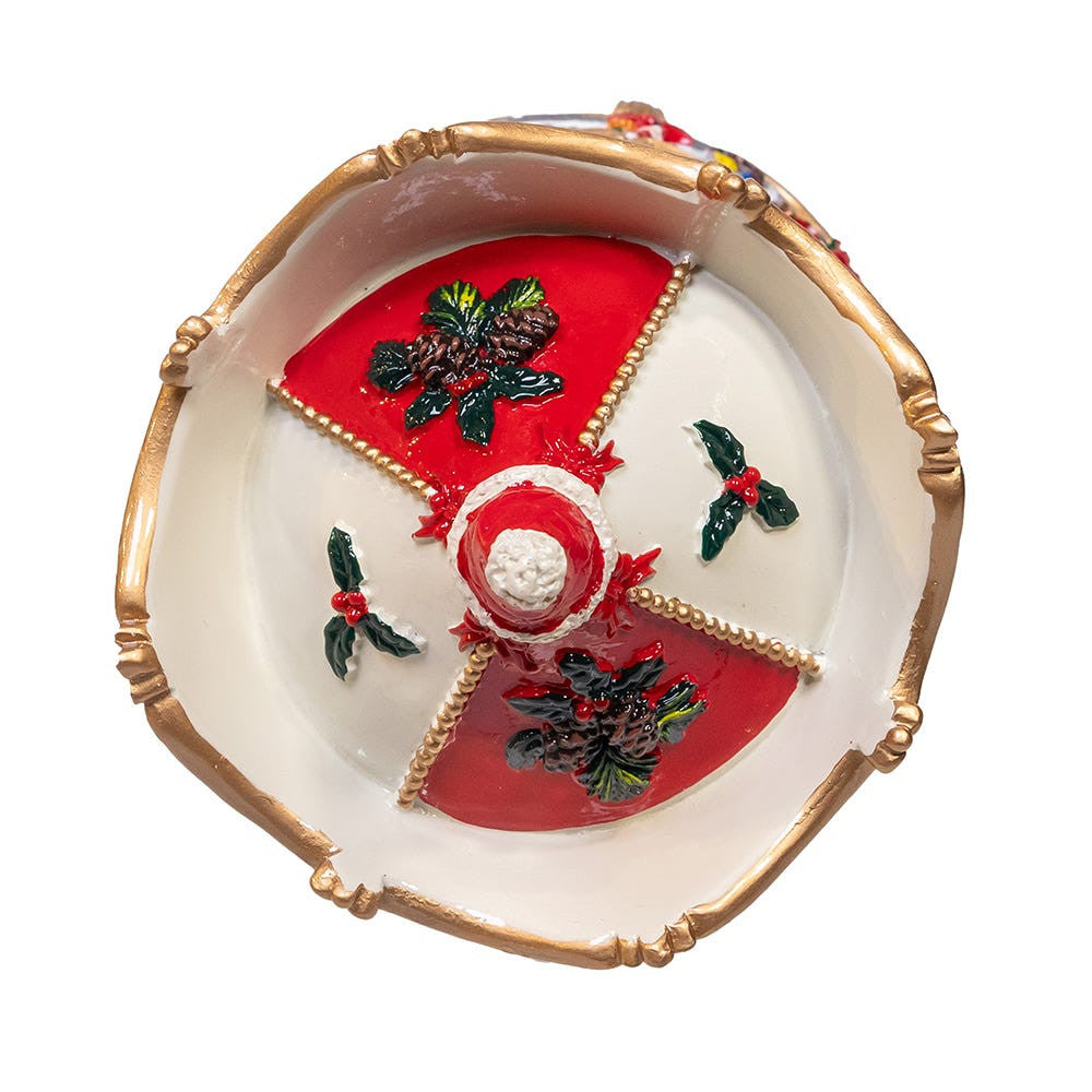 7" Wind-Up Musical Carousel Table Piece