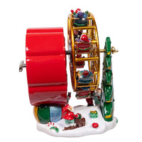 5.5“ Wind-Up Musical Ferris Wheel Table Piece