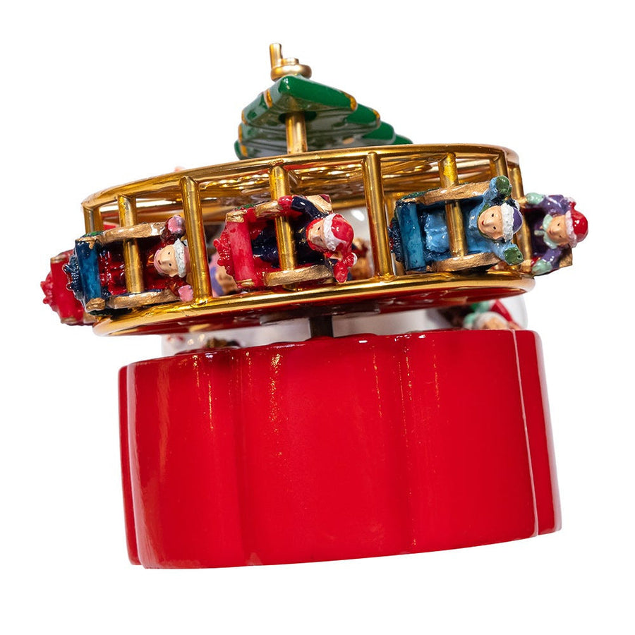 5.5“ Wind-Up Musical Ferris Wheel Table Piece
