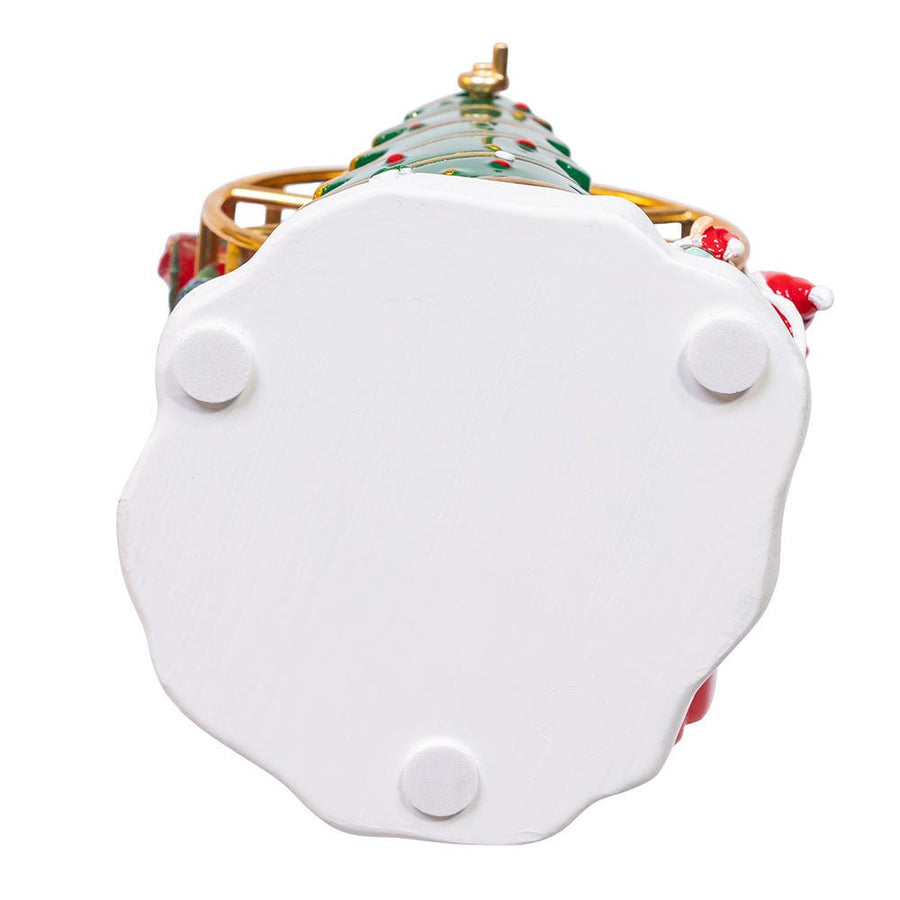 5.5“ Wind-Up Musical Ferris Wheel Table Piece