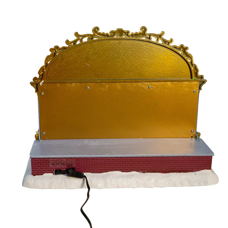 Battery Operated LED Light-Up Musical Bumper Cars Table Piece
